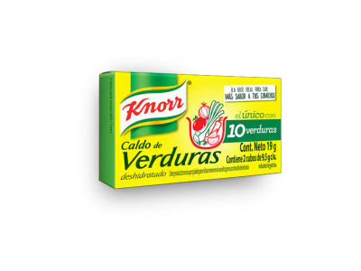 CALDOS KNORR DE VERDURA 24 X 2