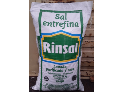 SAL ENTREFINA RINSAL X 25 KG