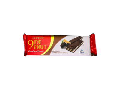 9 DE ORO OBLEA CHOC NAR 24 X50