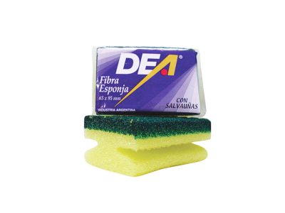 ESPONJA DEA FIBRA X 12U VERDE/