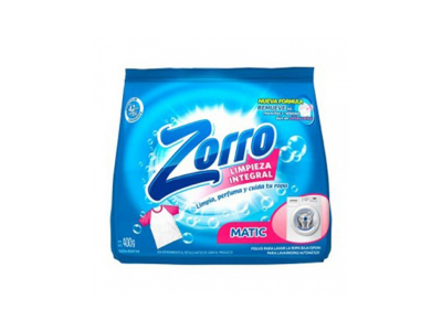 JABON ZORRO MATIC 36X 400GRS