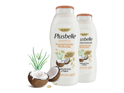 SHAMPOO PLUSBELLE 12 X 1L