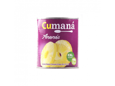 ANANA RODAJAS CUMANA 12X 836 G