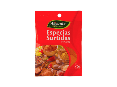 ESPECIE SURT ALICAN 25 X 25 GR