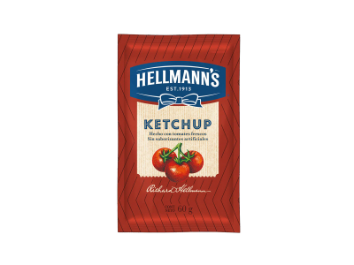 KETCHUP HELLMANNS 2X30X60GR