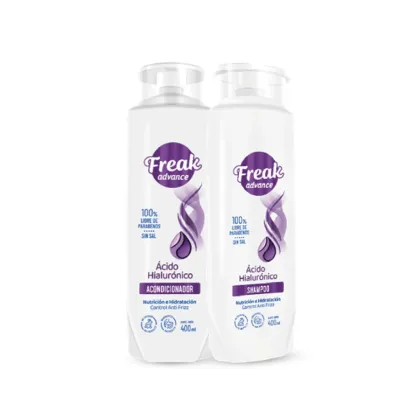 SHAMPOO Y ACONDIONADOR FREAK 12 X 400ml
