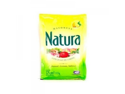 MAYONESA NATURA 20 X 125CC