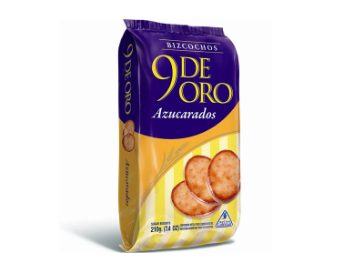9 DE ORO AZUCARADA 20 X 210GRS