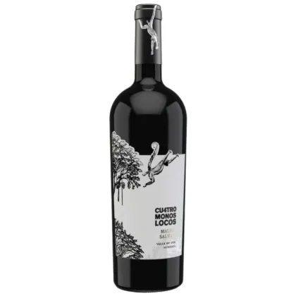VINO CUATRO MONOS L MALBEC 4 x 750cc