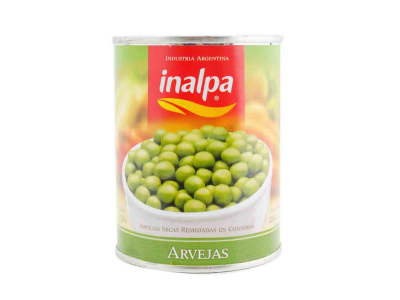 ARVEJAS INALPA 24  X 350GRS