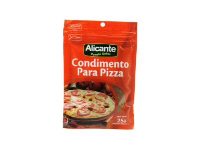 COND P/ PIZZA ALICANTE 10 X 25