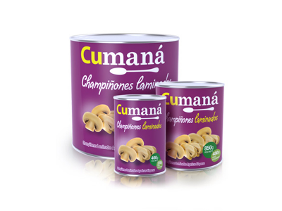 CHAMPI TROZO CUMANA 24 X400G