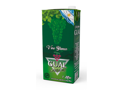 VINO GUAL TETRA BLANCO 12 X1L