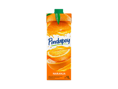 JUGO PINDAPOY NARANJA 8X1LT