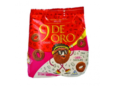 9DE ORO ANILLITO CHOCO 16X120G