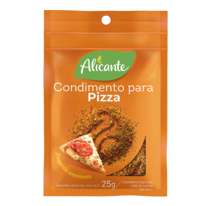 ALICANTE COND P/ PIZZA 12 X 25 -