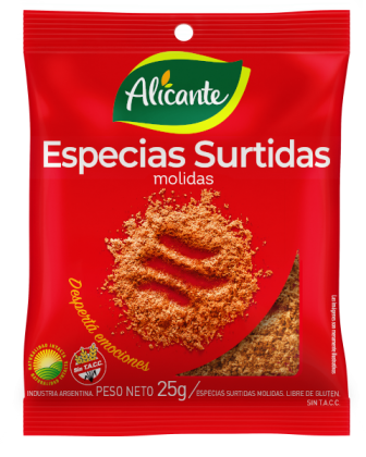 ALICANTE ESPECIE SURT 12 X25GR -