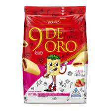 9 DE ORO BOCAD FRUTI 16X120GR