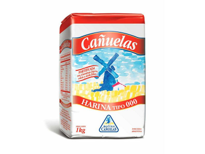 HARINA CAÑUELAS X1KG  000