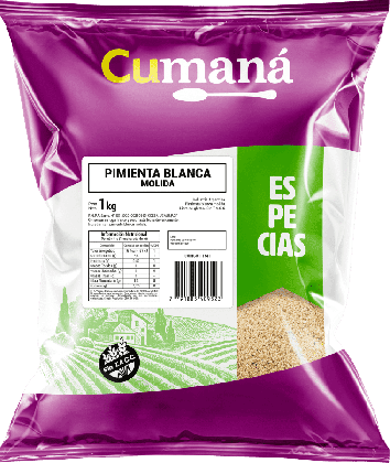 CUMANA PIMIENTA BLANC MOL X 1K -