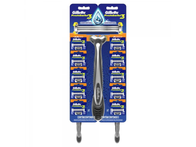 PRESTOBARBA GILLETE 3 FILOS X 10U
