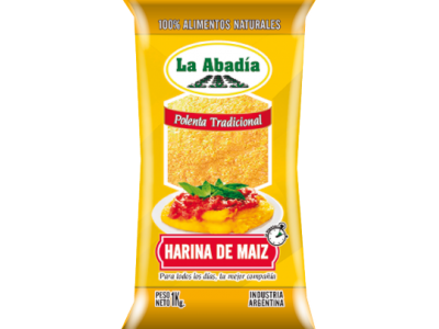 HARINA DE MAIZ LA  ABADIA 10X1KG