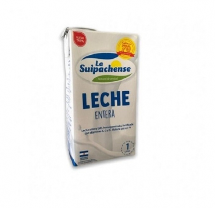 LECHE SUIPACHENSE ENTERA 12 X 1L