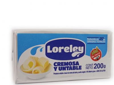 MANTECA LORELEY 30 X 200GR