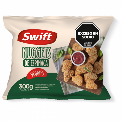 NUGGETS ESPINACA SWIFT16 X300G -