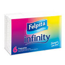 PAÑUELOS DESCATRTABLE FELPITA X 6U