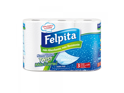 ROLISEC FELPITA BLANCO TWIST
