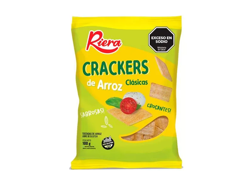 CRACKERS DE ARROZ RIERA 10X100