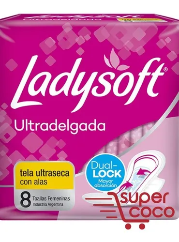TOALLITAS FEMENINA LADYSOFT 54X8UN