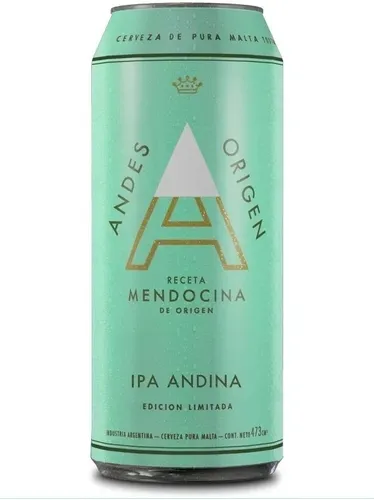 CERVEZA LATA ANDES IPA 6 X 24