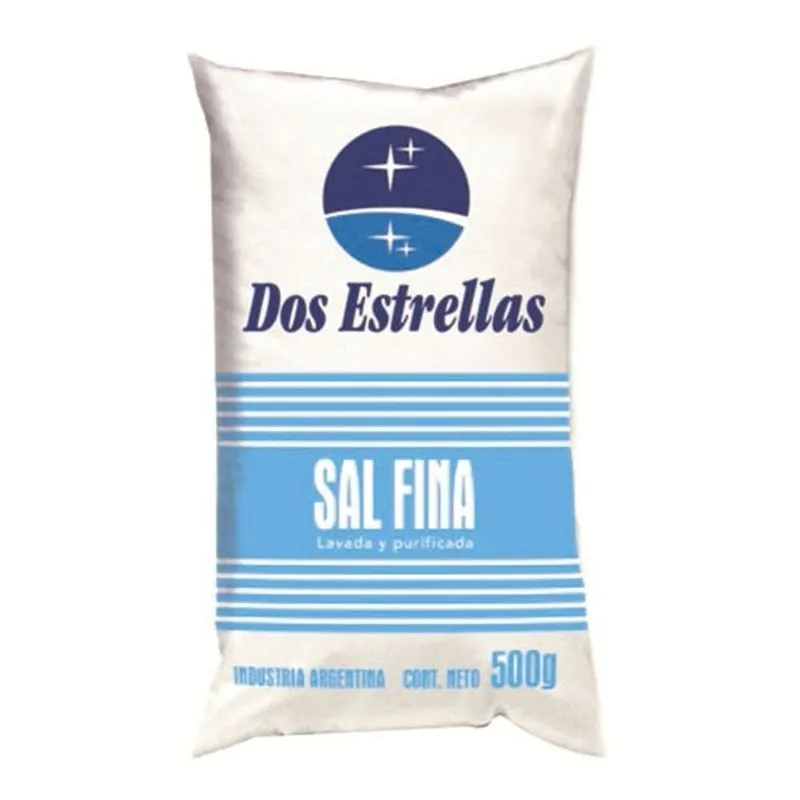 SAL FINA DOS ESTRELLAS 24X500G -