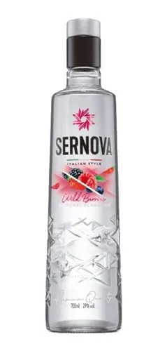 VODKA SERNOVA BERRIES 6X700CC