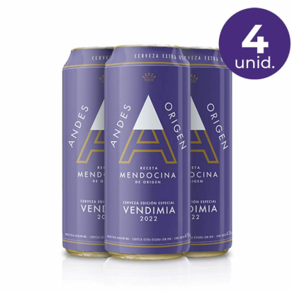 CERVEZA  ANDES VENDIMIA 24X473