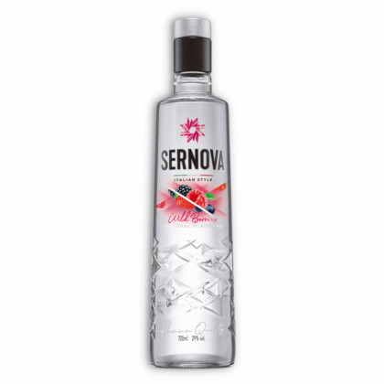 VODKA SERNOVA BERRIES 6X700CC -